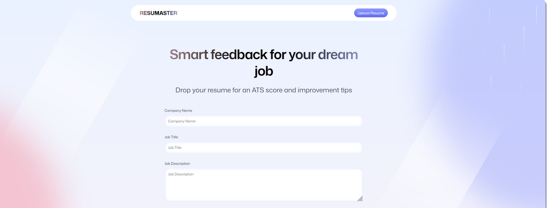 LLM powered Resume Analyzer